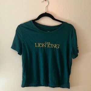the lion king embroidery t shirt